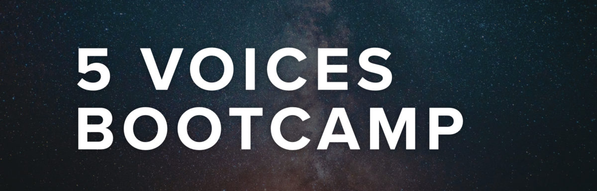 5 voices bootcamp